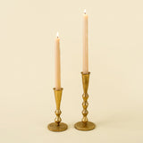 Gold Ember Forged Candlestick