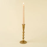 Gold Ember Forged Candlestick