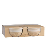 Rustic Charm Mini Bowls - set of 4