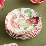 Winter Blooms Dessert Plate