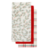 Slim Holly Tea Towel Set