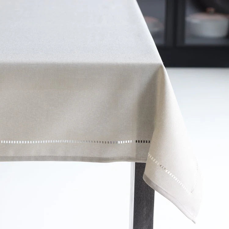Linen Look Table Cloth