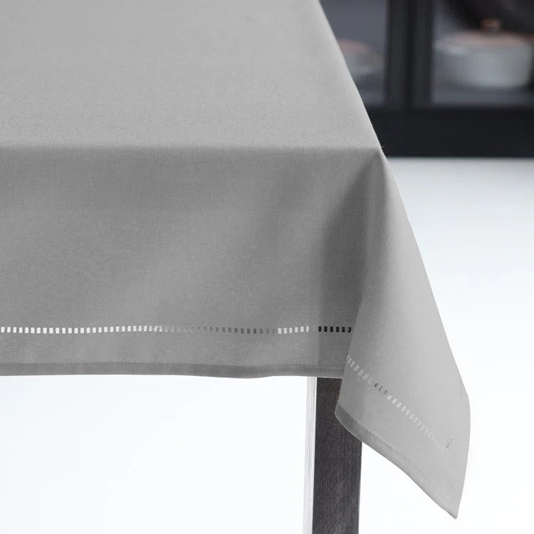 Round Hemstitch Table Cloth