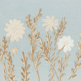 Blue Delicate Floral Pillow