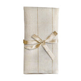 Soft Check Table Cloth  | Natural
