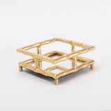 Gold Bamboo  Napkin Tray