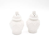 Textured Jar Salt & Pepper Shaker Boxed Set