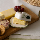 Flora Mini Ceramic Butter Dish