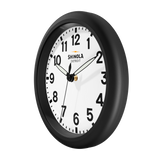 14" Runwell Clock | Chrome/Navy