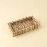 Rectangular Travertine Tray