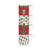 Stackable Jingle Bell Mugs