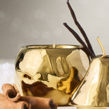 Spiced Pear Ceramic Fruit Candle