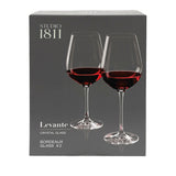 STUDIO 1811 - Levante Bordeaux  (26oz) | Set of 2