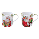 Santa is Coming Mugs | Set of 2