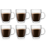 6 pcs double wall mug