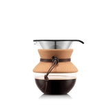 Coffee maker with permanent filter