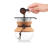 Coffee maker with permanent filter