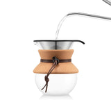 Coffee maker with permanent filter