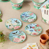 Flora Canape Plates