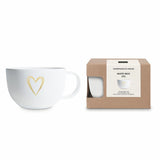 Pure Heart Gold Matte Mug