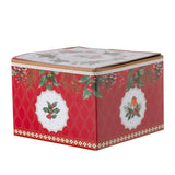 Christmas Berries Espresso Cups & Saucers | Set of 2