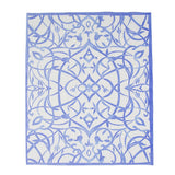Algarve Ceramic Blue Paper Linen Guest Towel Napkins - 12 Per Package