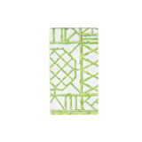 Bamboo Screen Moss Green Paper Linen Guest Towel Napkins - 12 Per Package