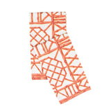 Bamboo Screen Coral Paper Linen Guest Towel Napkins - 12 Per Package