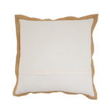 Embroidered Cornucopia Throw Pillow