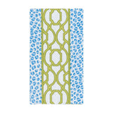 Knots And Spots Blue & Green Guest Towel Napkins
