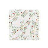 Slim Holly Textured Printed Ceramic Coaster