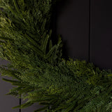 Norfolk & Cypress Mixed Real Touch Wreath
