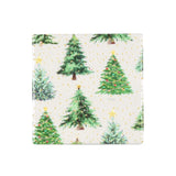 Confetti Trees Textured Printed Ceramic Coaster