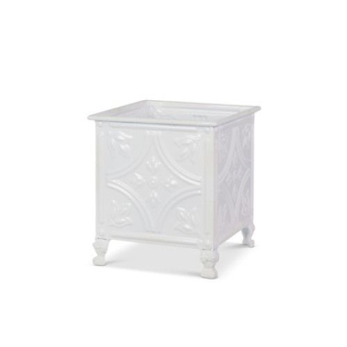 White Tile Planters