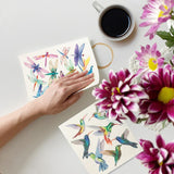 Hummingbirds Dishcloth