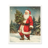 Vintage Santa Dishcloth