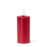 Red Pillar LED Candle
