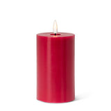 Red Pillar LED Candle