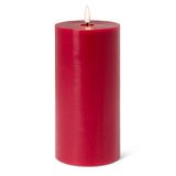 Red Pillar LED Candle