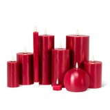 Red Pillar LED Candle