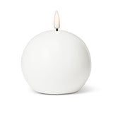 LED Ball Candle | White
