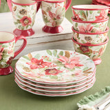 Winter Blooms Dessert Plate