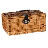 Willow Hamper with Leather Straps