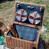 Insulated Willow Picnic Basket | 6 Person
