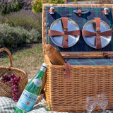 Insulated Willow Picnic Basket | 6 Person