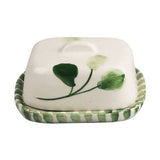 Flora Mini Ceramic Butter Dish