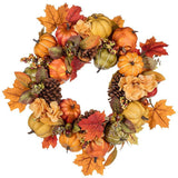 Pumpkin & Pinecone Wreath