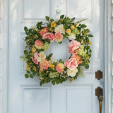 Peony Wreath