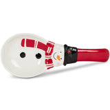 Happy Snowman Spoon Rest