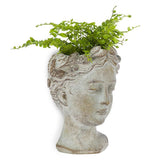 Small Woman Head Wall Planter